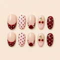 Cherry Kiss — Press-On Nail Set