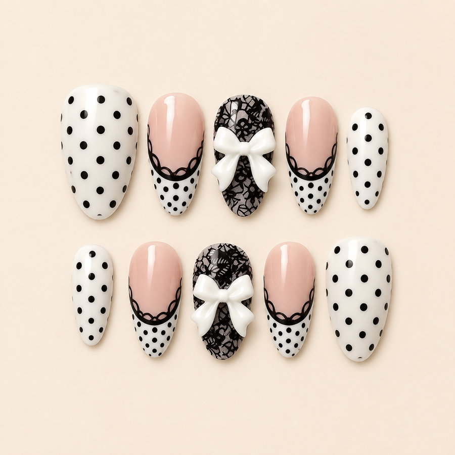 Polka Darling — Press-On Nail Set